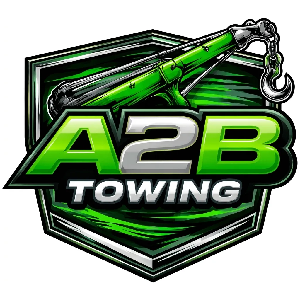 A2B Towing Logo